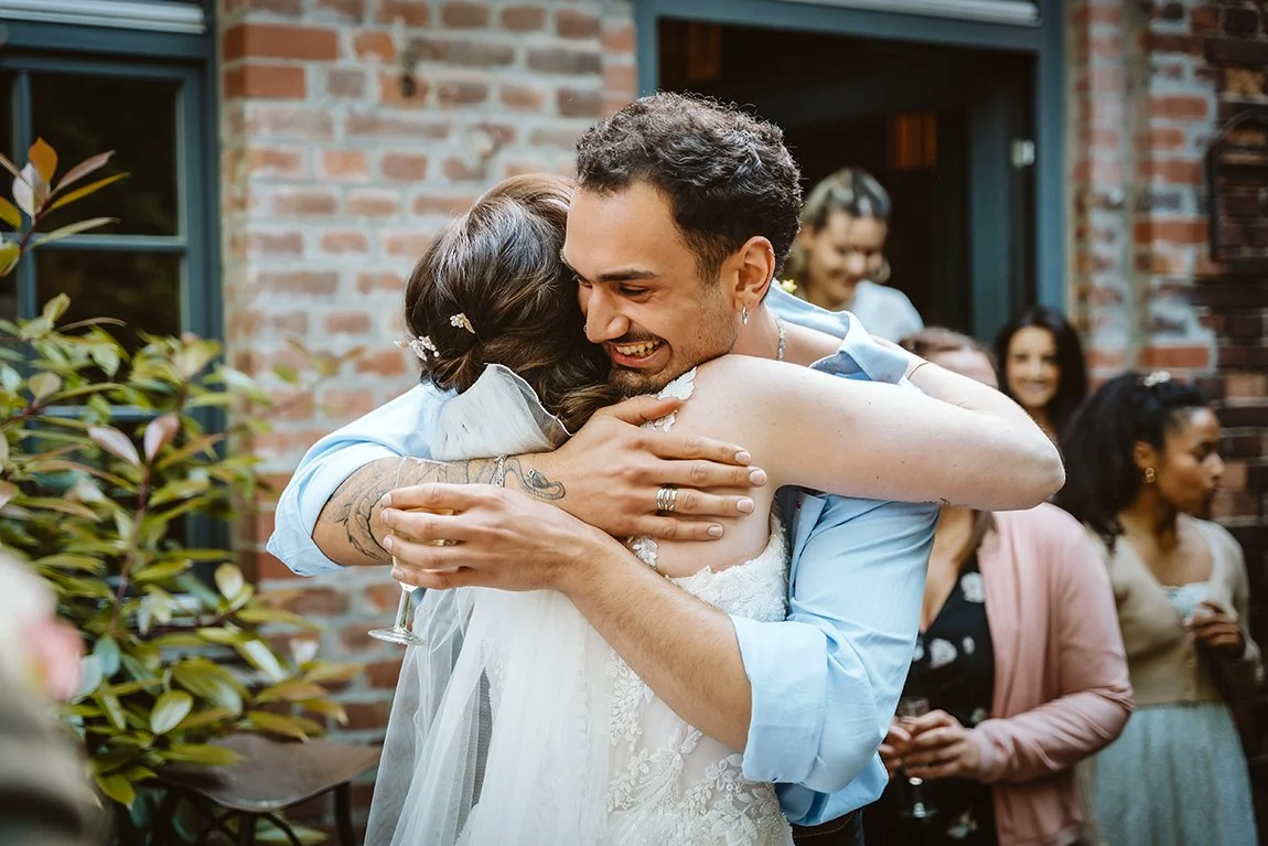 Hochzeitsgäste, Glückwünsche Hochzeitsfest Hochzeitsfotografin Berlin