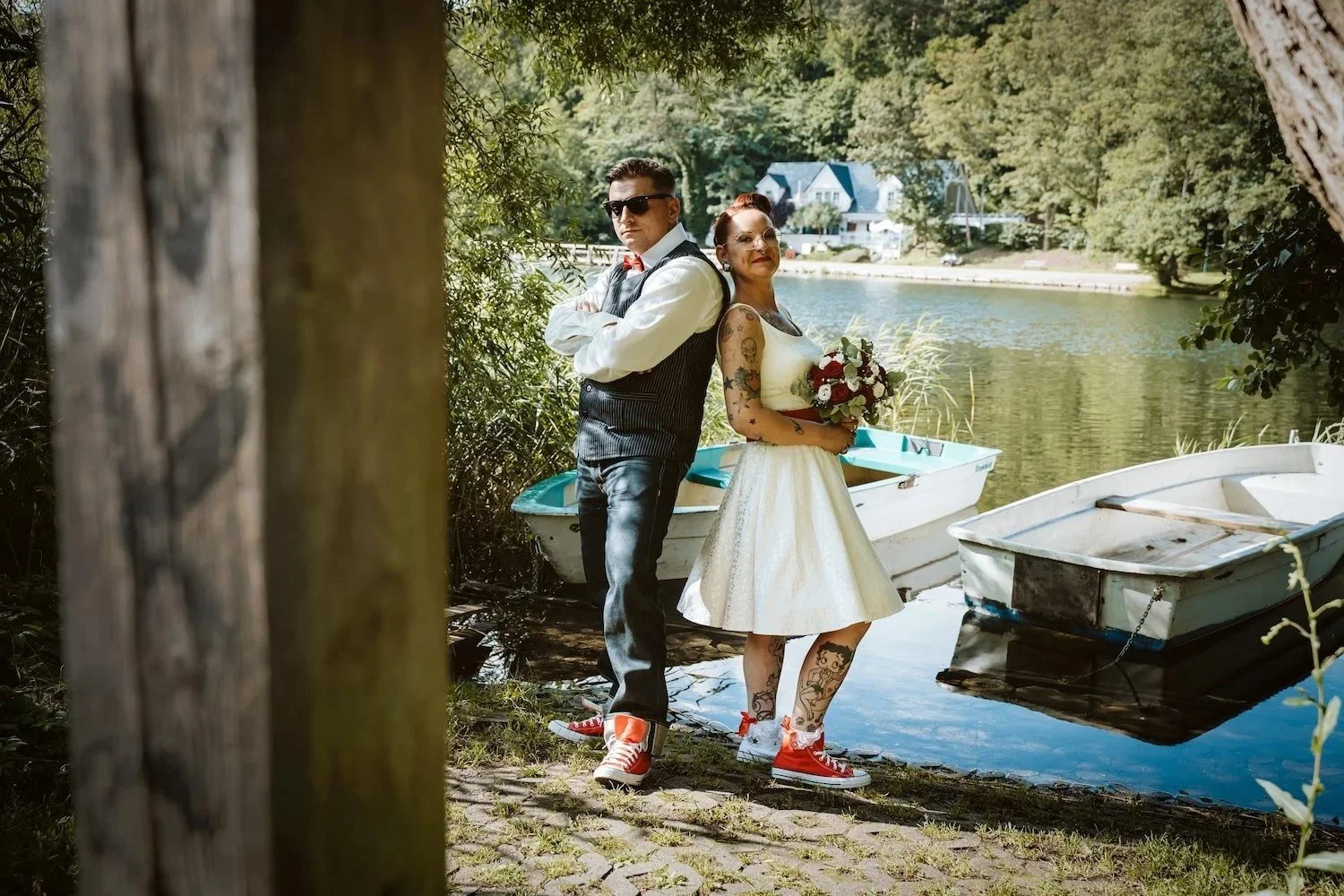 Brautpaar , Hochzeitsfotograf Berlin, Bräutigam, Braut