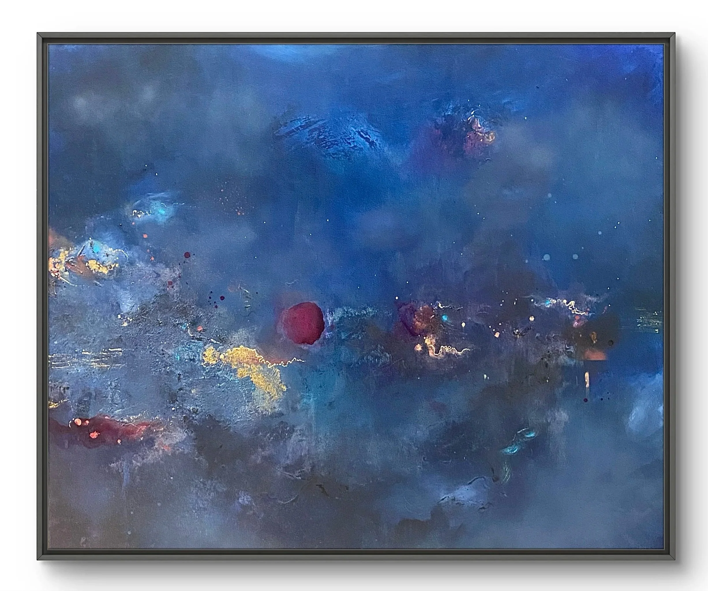 Celestial Bloom, 120 x 100 cm