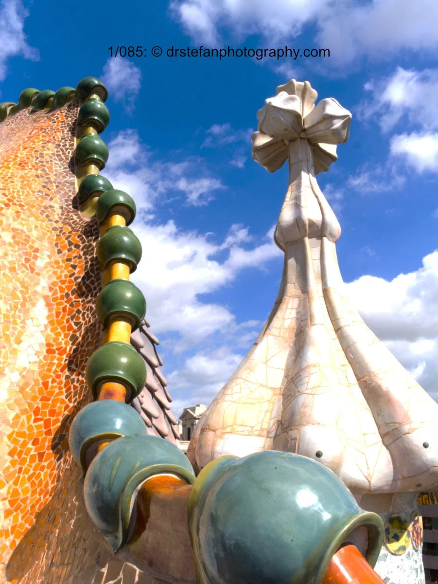 Gaudi rooftop, Barcelona