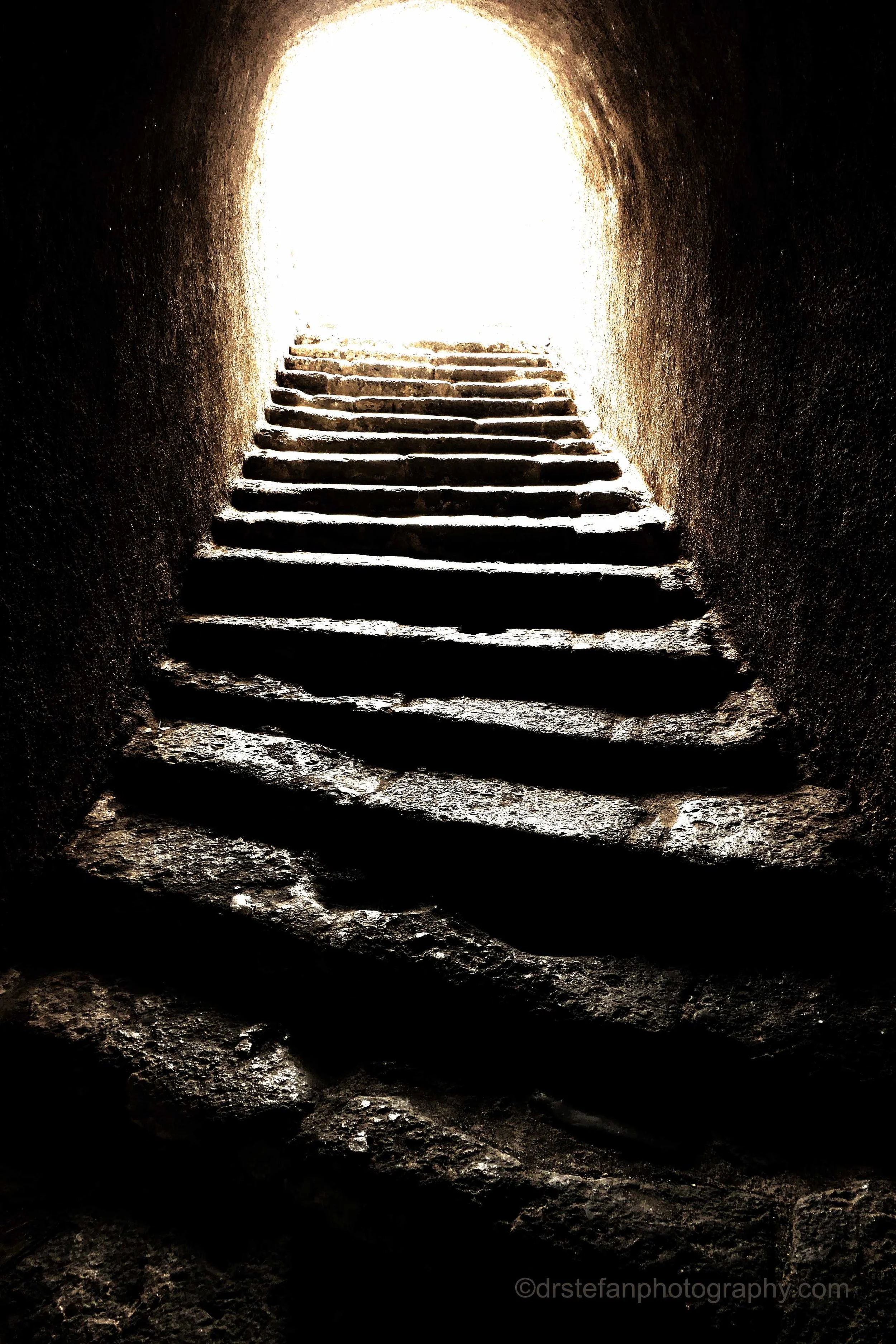 Stairway into the bright yonder