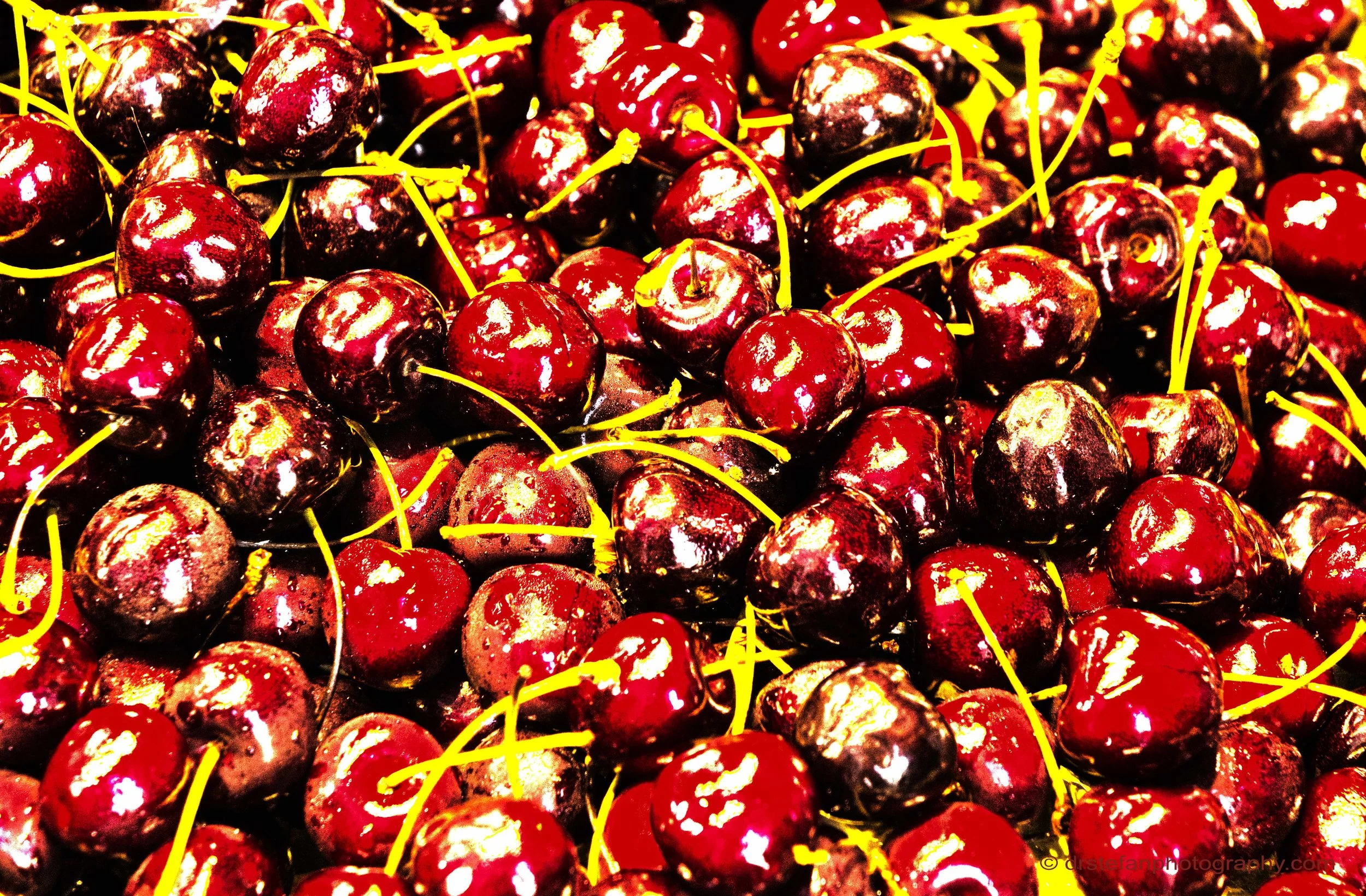 Vivid cherries
