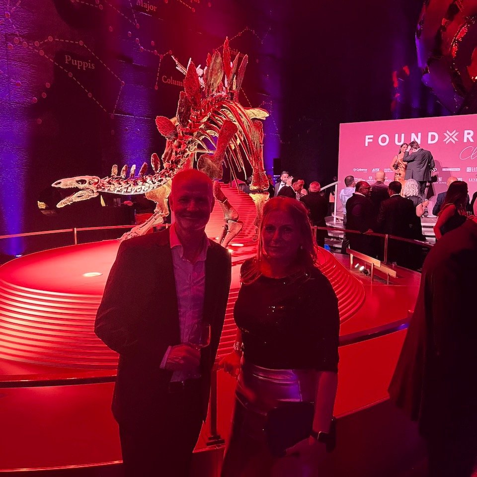 Foundxrs 5th year birthday party last night, great fun, people and setting