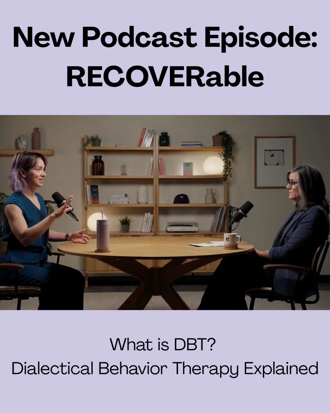 Had a great conversation with Terry McGuire at Recovery.com, talking about all things DBT.

Terry asked many of the common questions I get about DBT&mdash;as well as some I don't usually get asked! It was nice to talk about my experience as both a DB