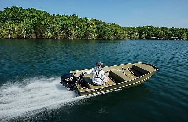 Lowe Jon boat, Mercury Marine. Consignment boats. Used boats. New boats. St Johns Marine Service