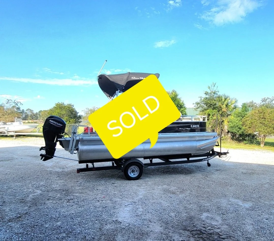 2022 SunTracker Bass Buggy 16 XL: Mercury 50 4/S