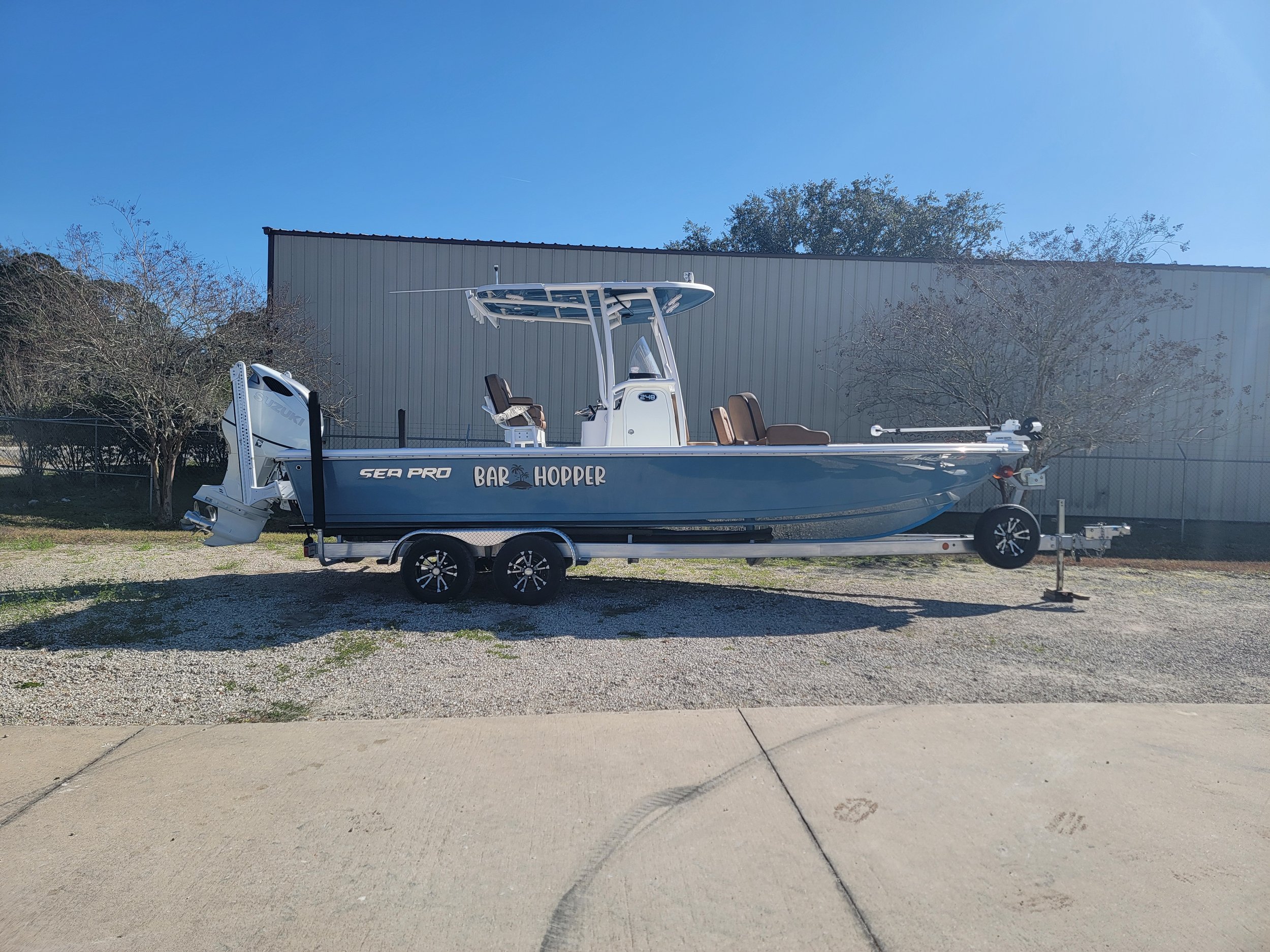 Sea Pro with Suzuki 350