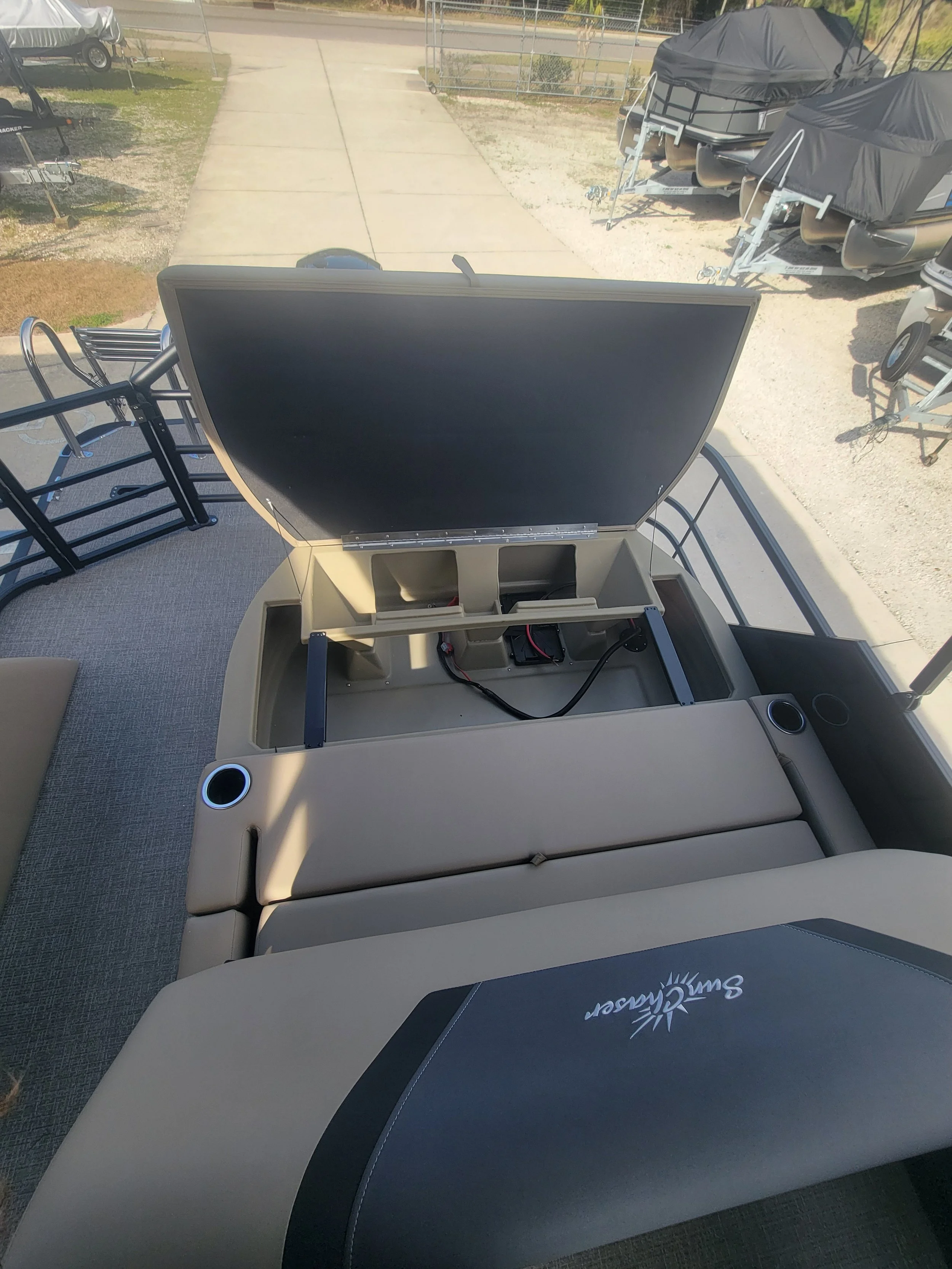 Ample storage, sun chaser