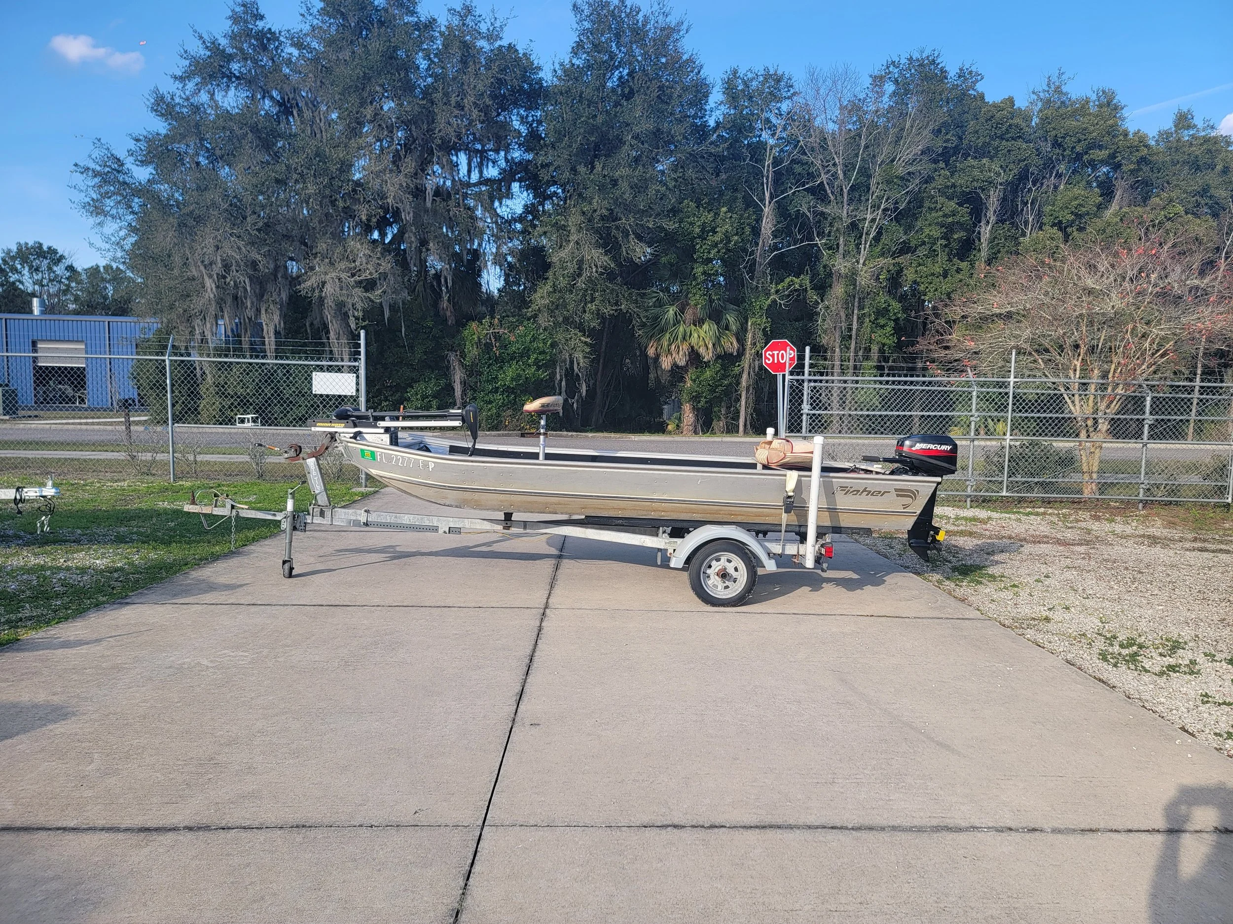 1984 Fisher Jon Boat: Classic Low Water Aluminum