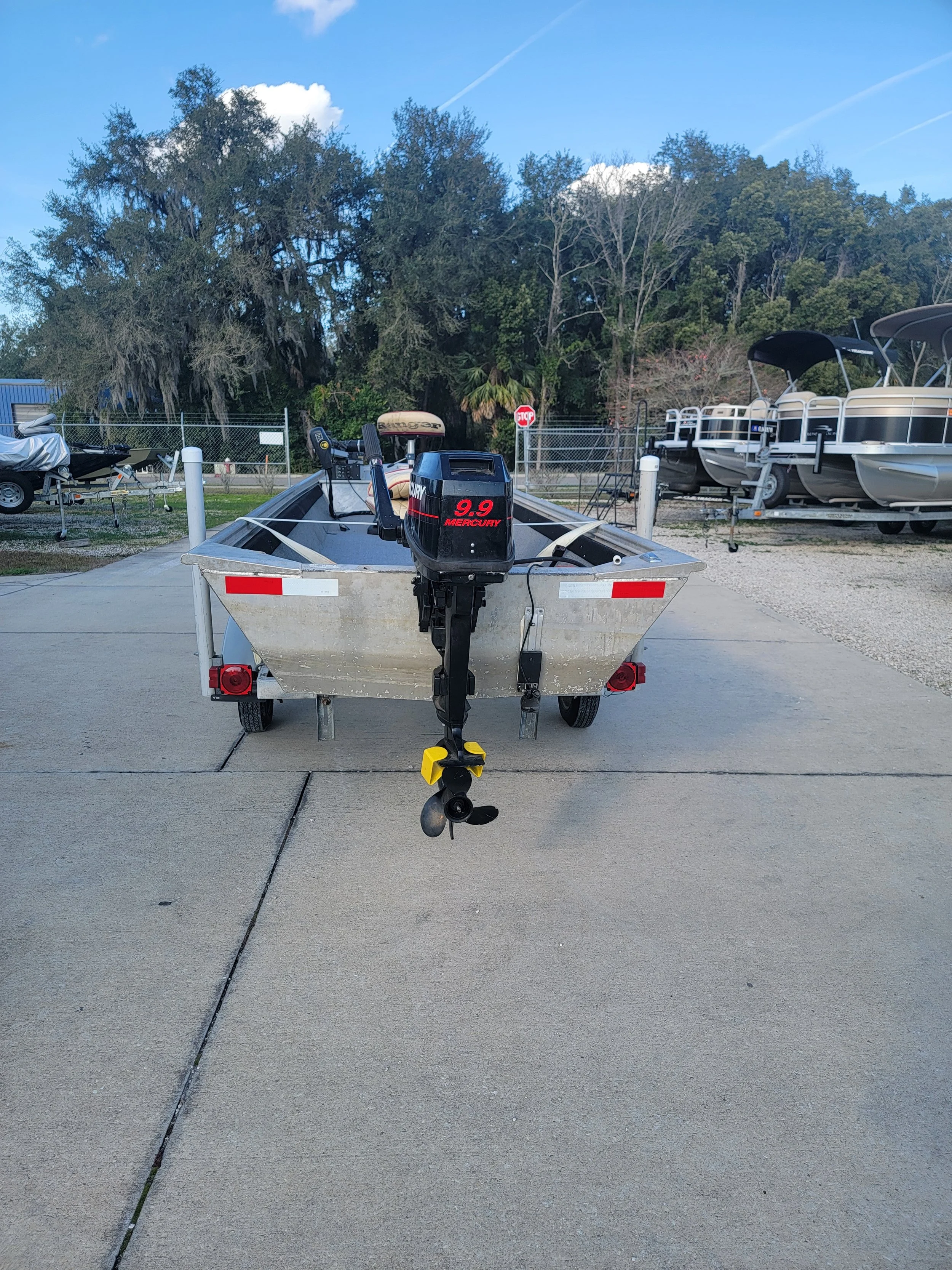 1984 Fisher with 9.9 Mercury