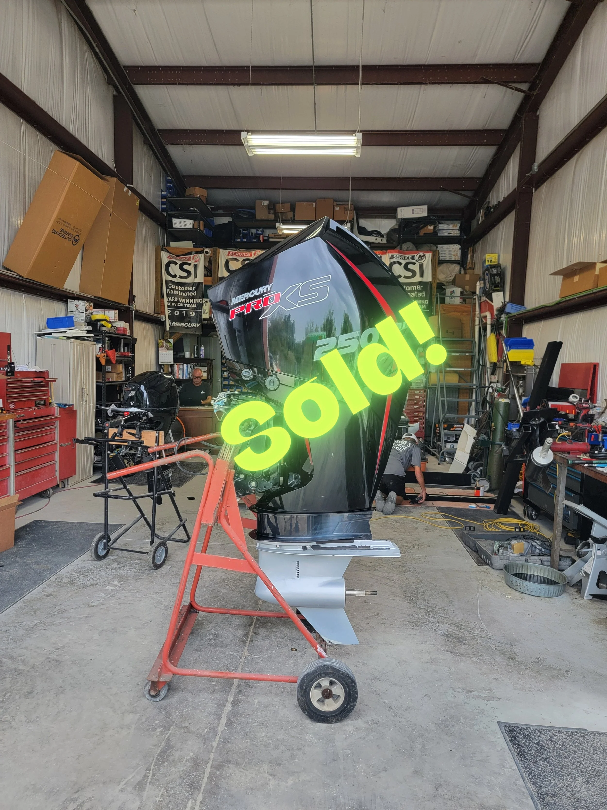 2018 Mercury 250XL PXS 5.44" 1.75 4 Stroke