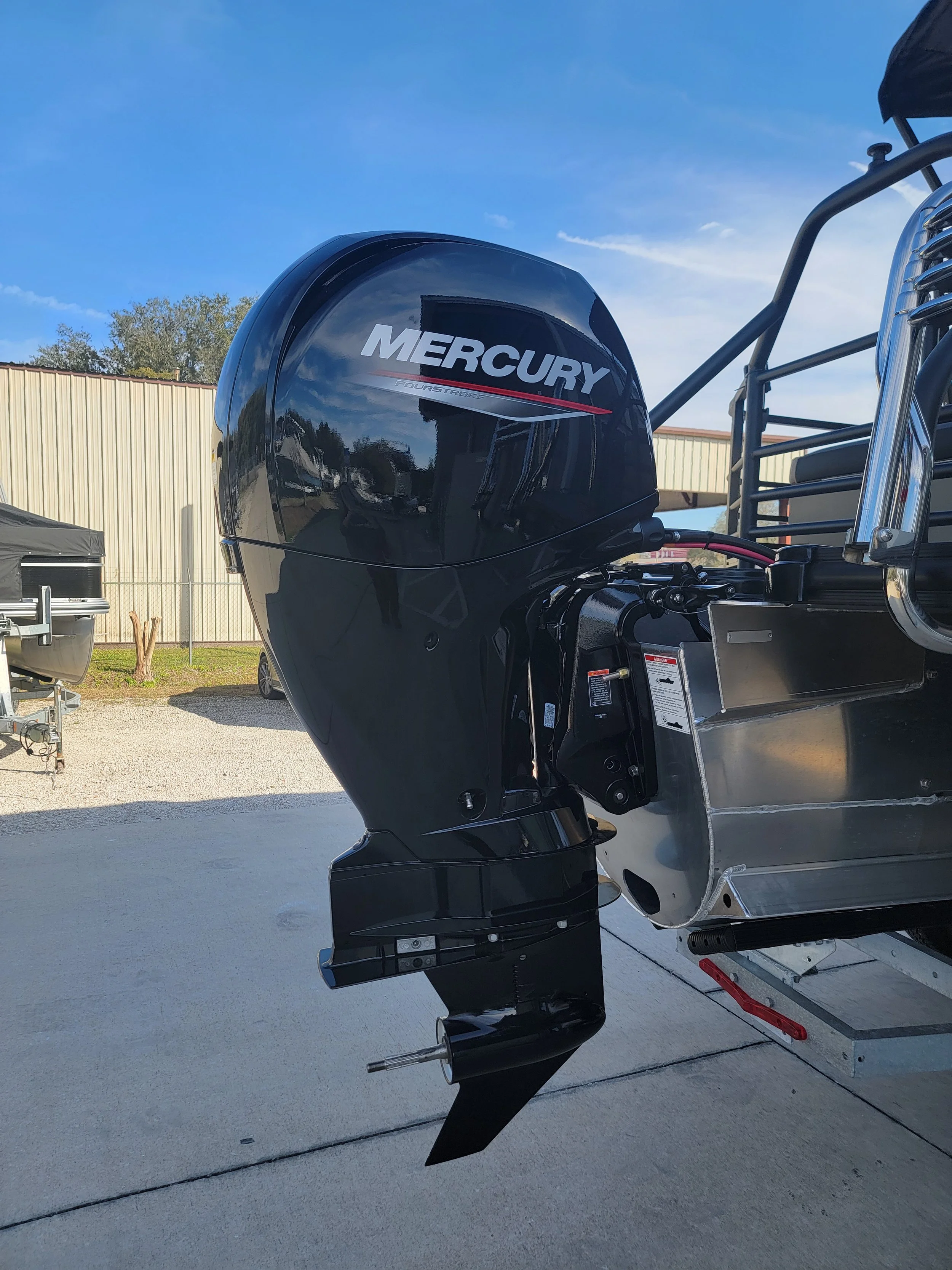 Mercury 150XL 4/S side view