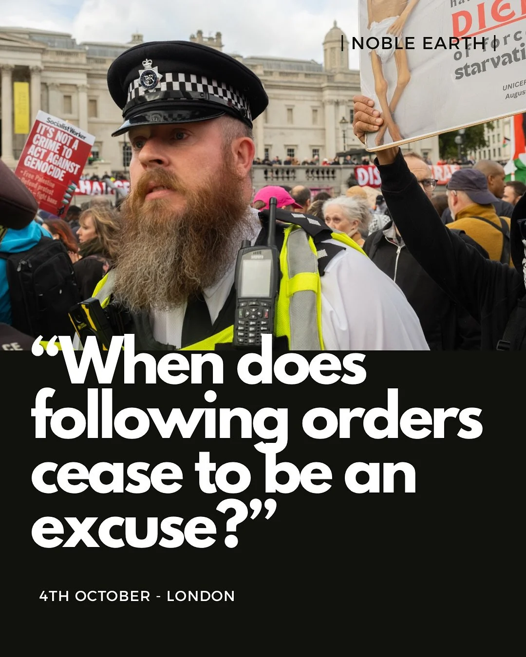 Arresting peaceful protestors is seemingly becoming a norm in the UK, yet the attendees refuse to make it so by showing up in support, solidarity &amp; with defiant hearts.