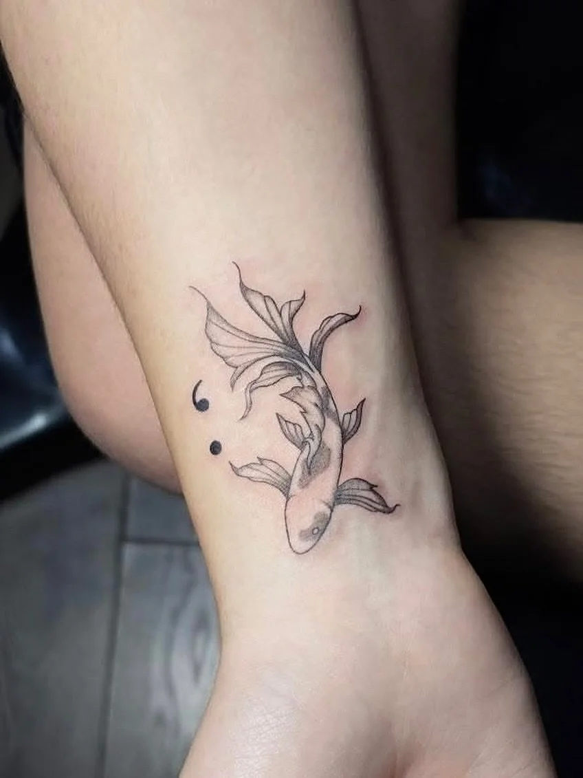 Grace in motion, strength in silence🎏
.
.
Tattoo by @ambrosia_tattoos 
.
.
Lagrange, GA
