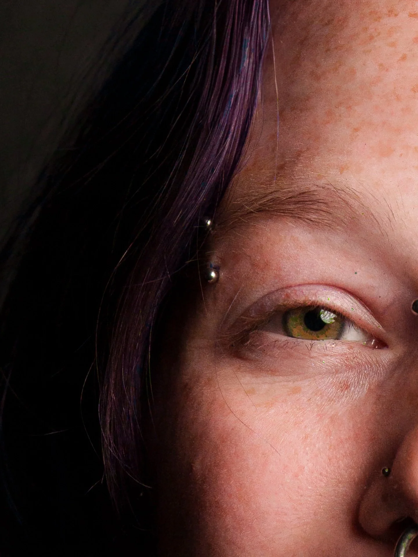 Vertical eyebrow piercing💎
.
.
Piercer: @piercingwithchrist 
.
.
Lagrange, GA