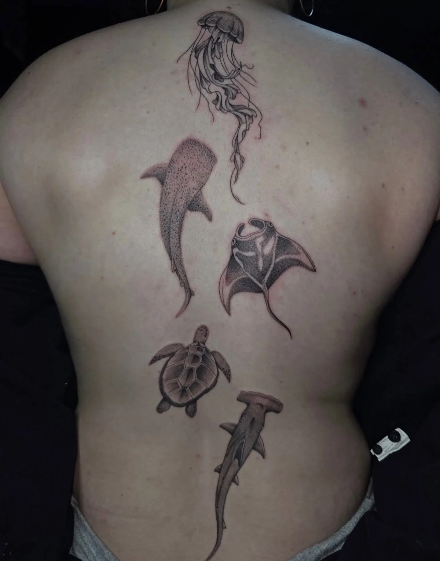 Back piece from our Tattoo Artist 🎏
.
.
Lagrange, GA 
.
.
Tattoo Artist: @ambrosia_tattoos