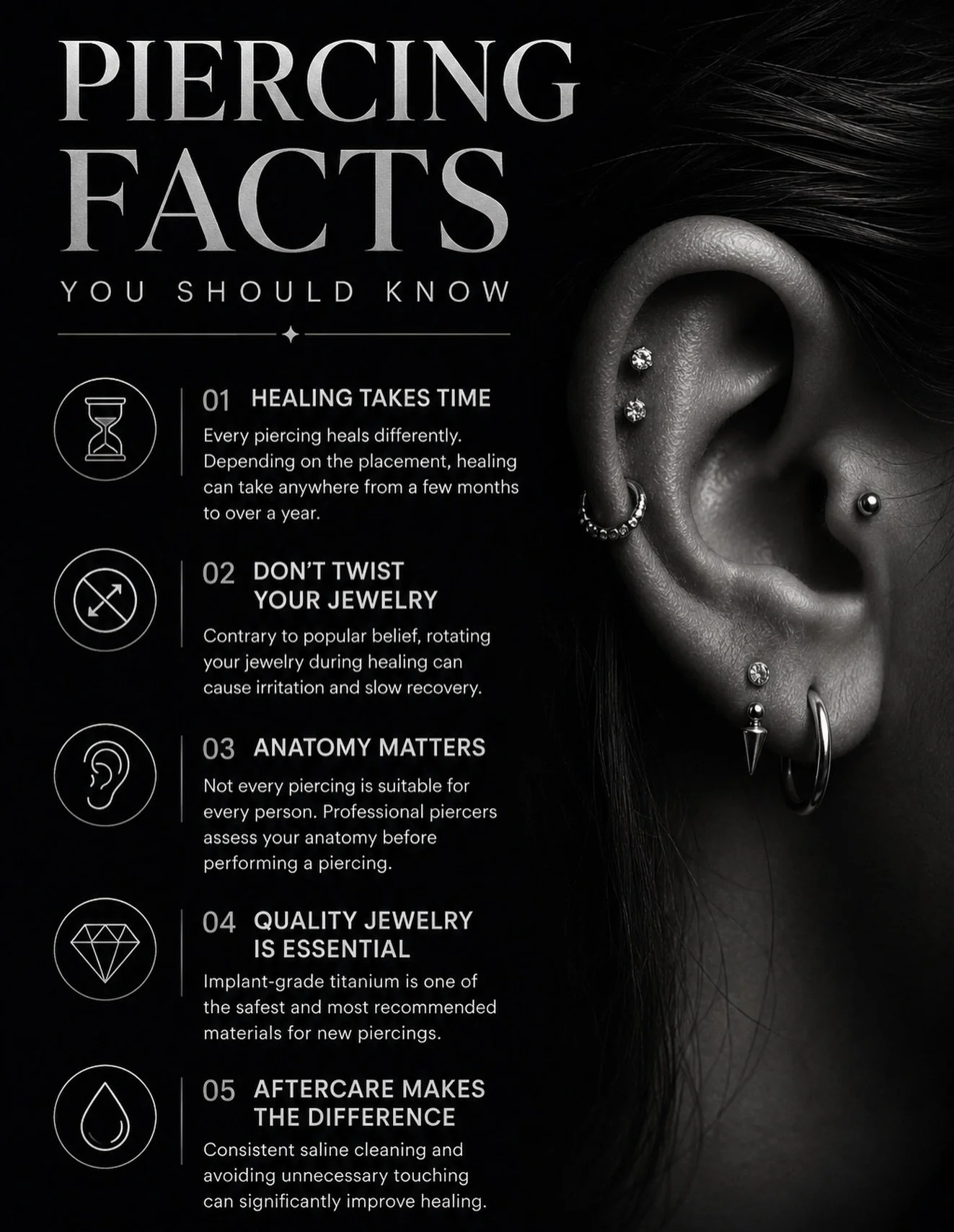 A great piercing isn&rsquo;t just about style it&rsquo;s about proper placement, quality jewelry, and the knowledge that helps it heal beautifully✨
.
.
Piercer: @piercingwithchrist 
.
.
Lagrange, GA