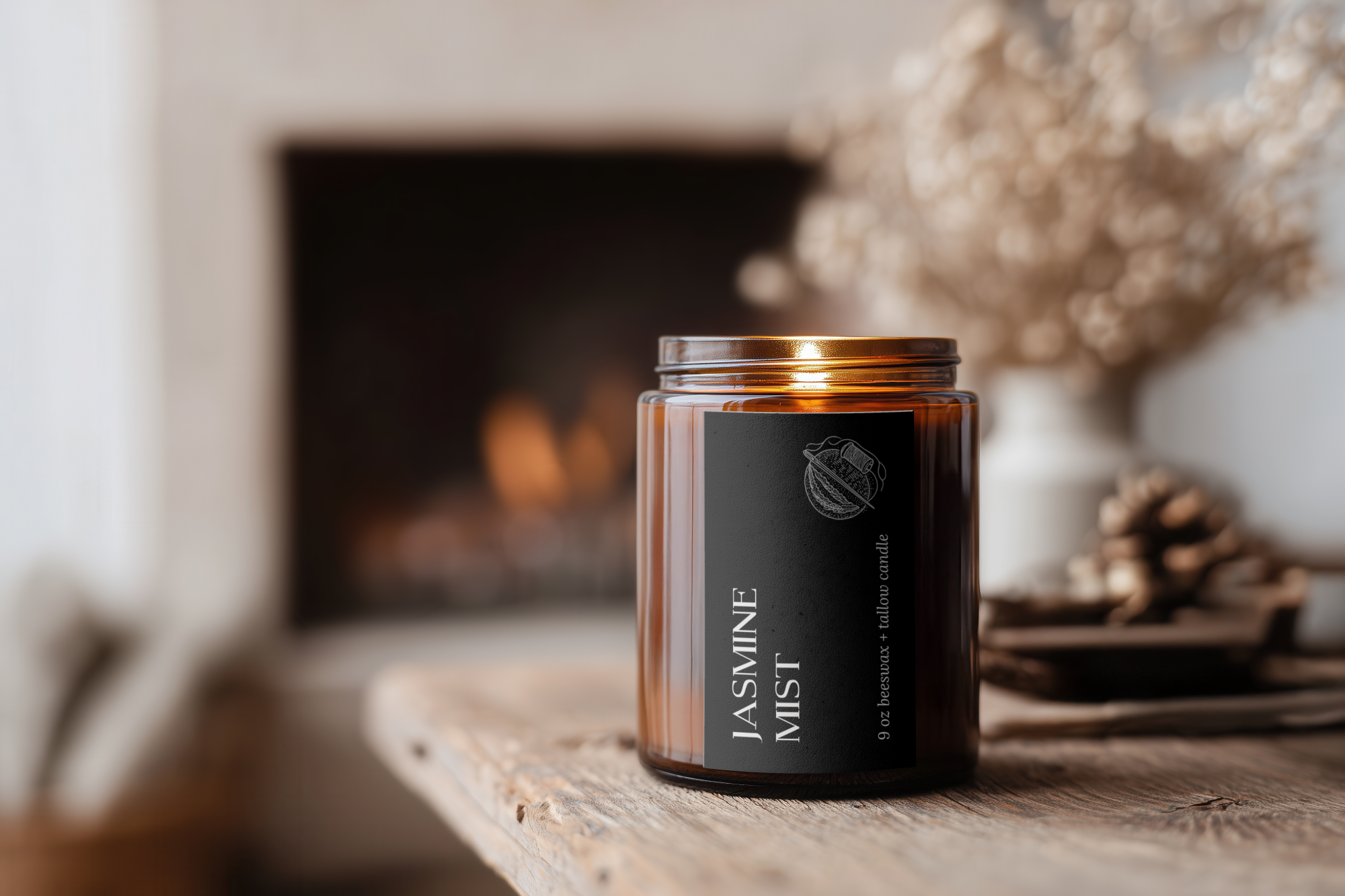 Jasmine Mist Candle — Wellness Collection