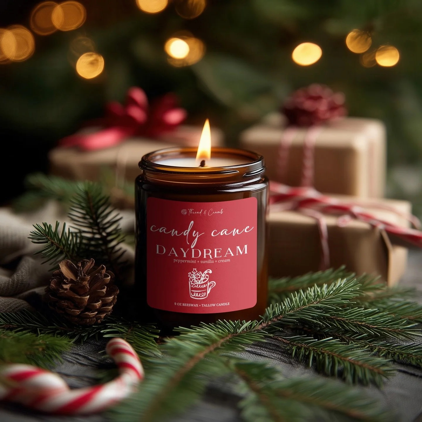 The sweetest chill of winter ❄️🍬

Cool and creamy, Candy Cane Daydream captures the cozy magic of peppermint-tinted winter nights &mdash; crisp mint swirling into soft vanilla and warm tonka, wrapping you in the sweetness of a holiday treat. It&rsqu
