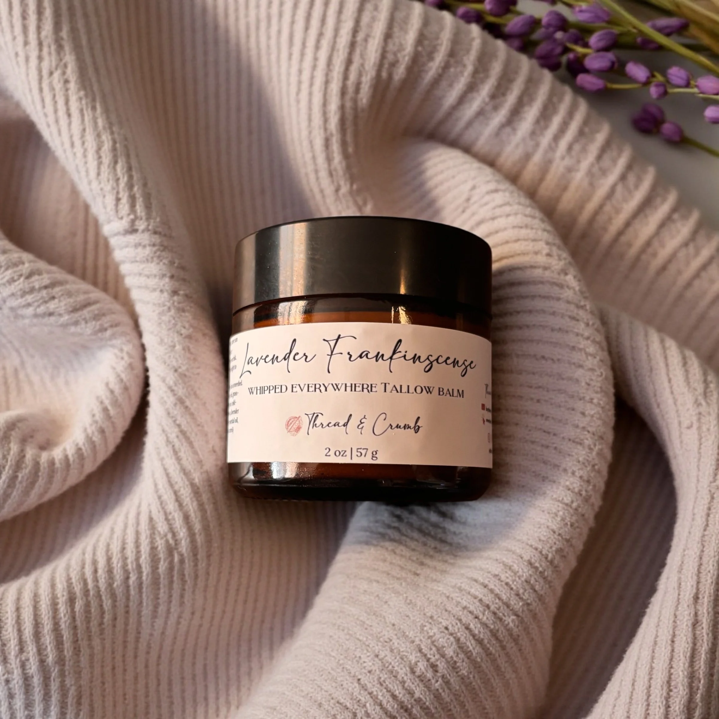 Lavender Frankincense Tallow Balm