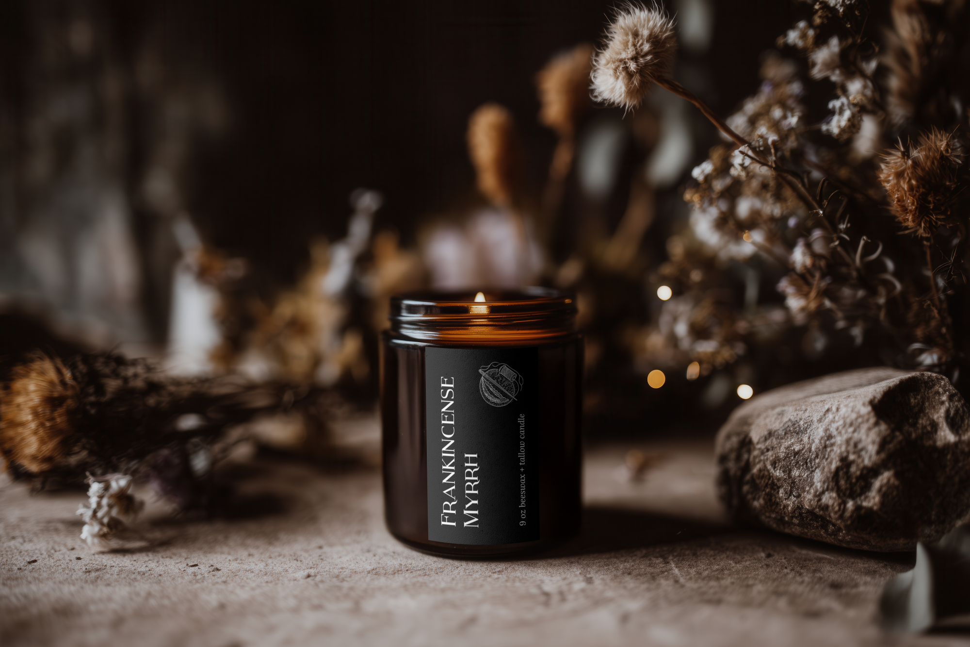 Frankincense Myrrh Candle — Wellness Collection