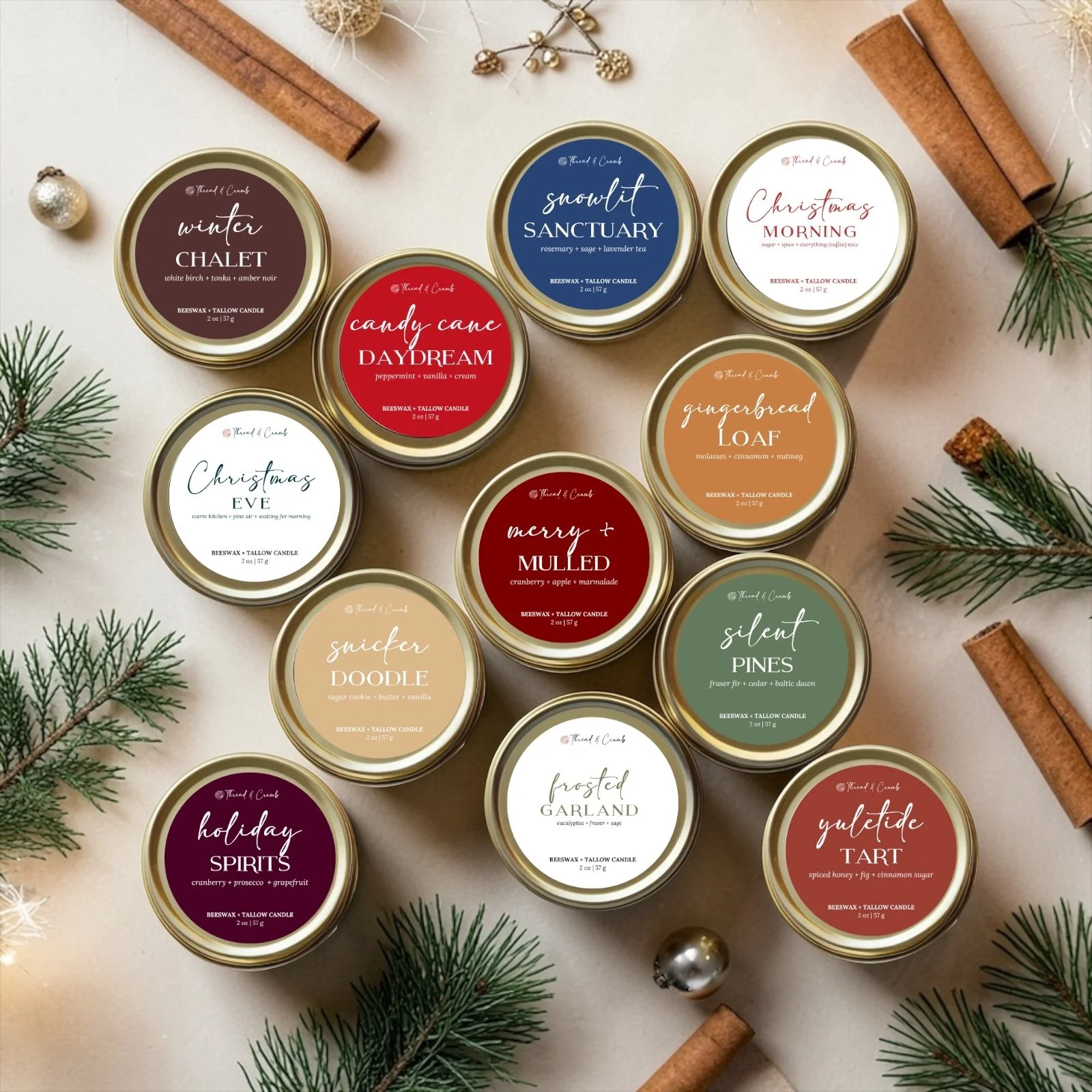 Holiday Candle Sampler Box — The Winter Edit