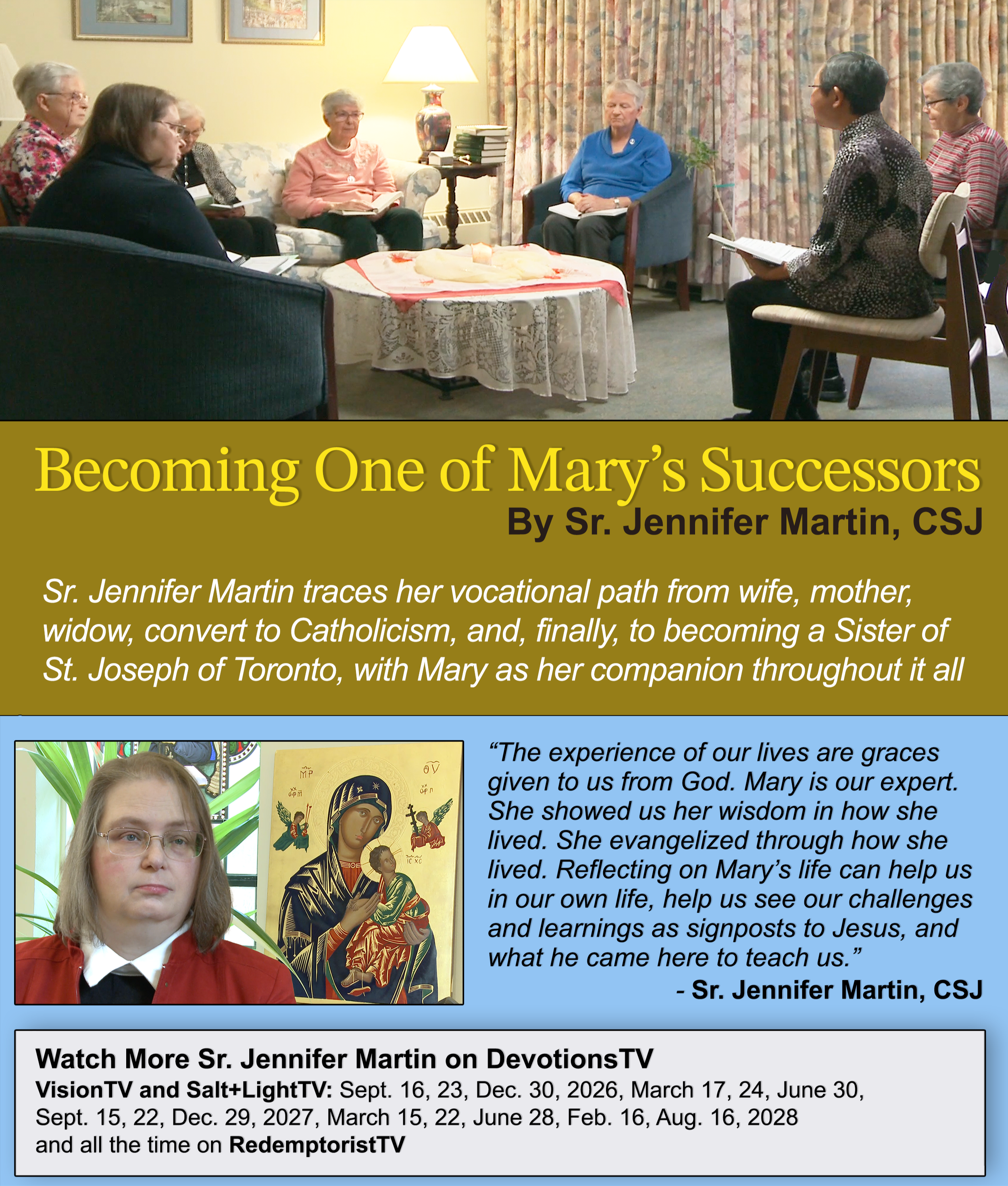 Bishop Michael Smolinski, CSsR, reflecting on Ukraine’s Perpetual Mother and Marian devotion.