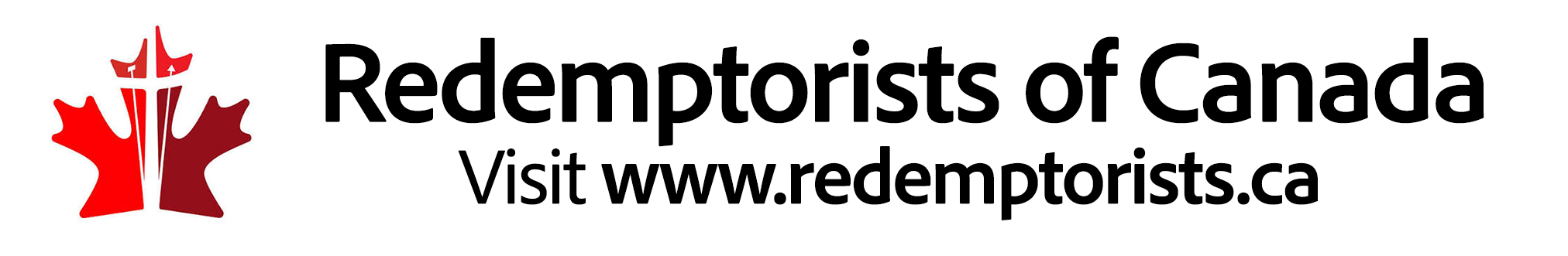 Redemptorists of Canada logo with website address