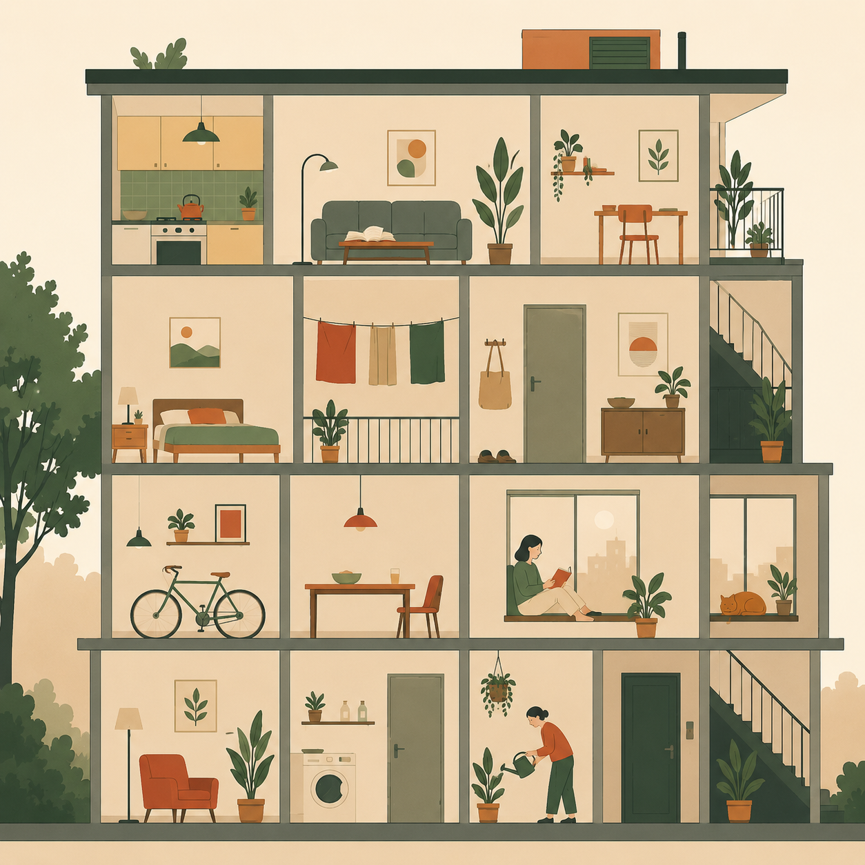 The Silent Building Illusion
