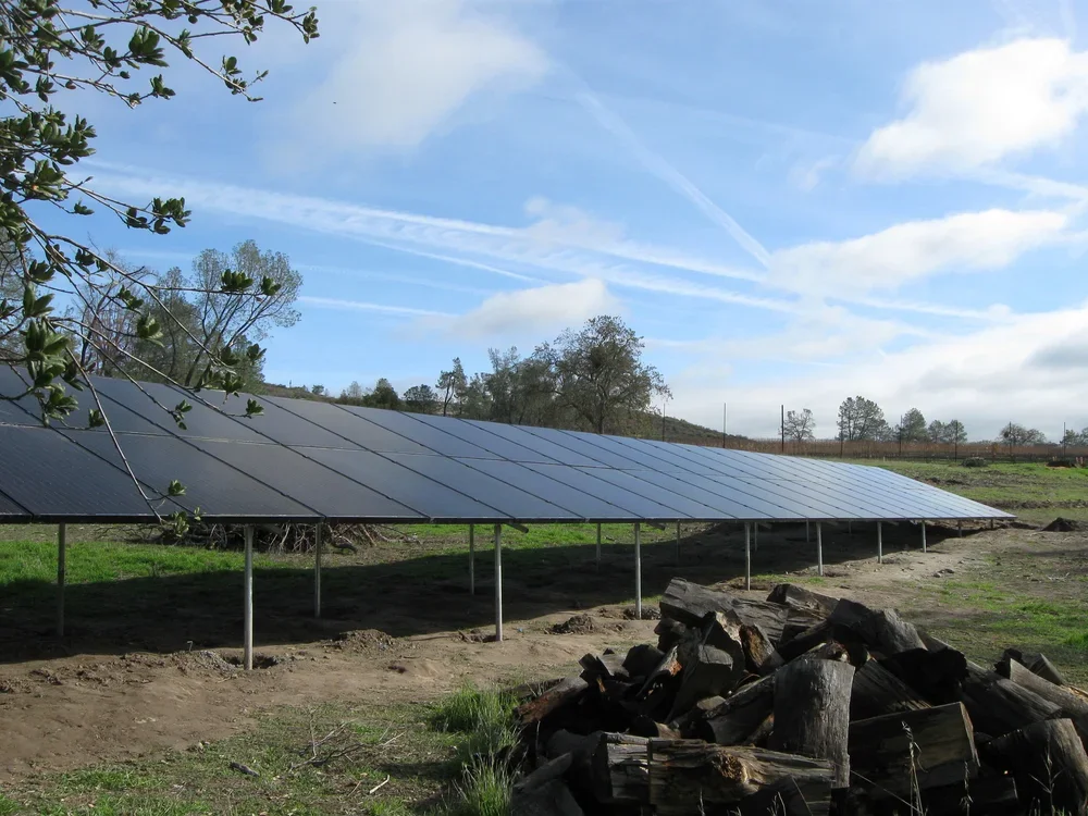 Shadow Run winery is now powered by solar energy!
