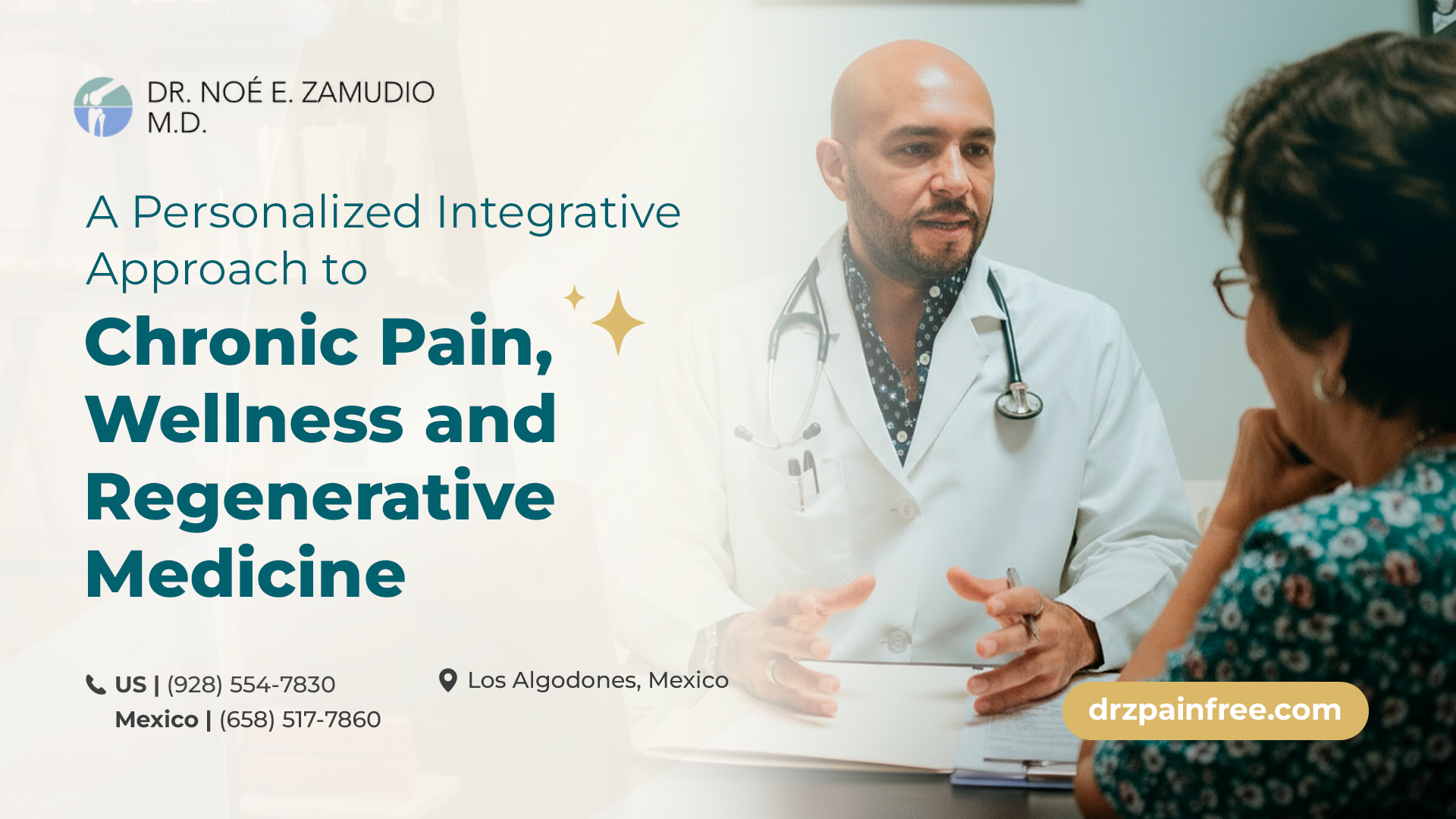 A Personalized Integrative Approach to Chronic Pain, Wellness and Regenerative Medicine