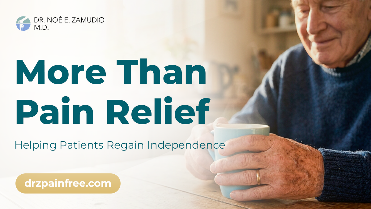 Helping Patients Regain Mobility and Independence: What Makes Pain Management Meaningful