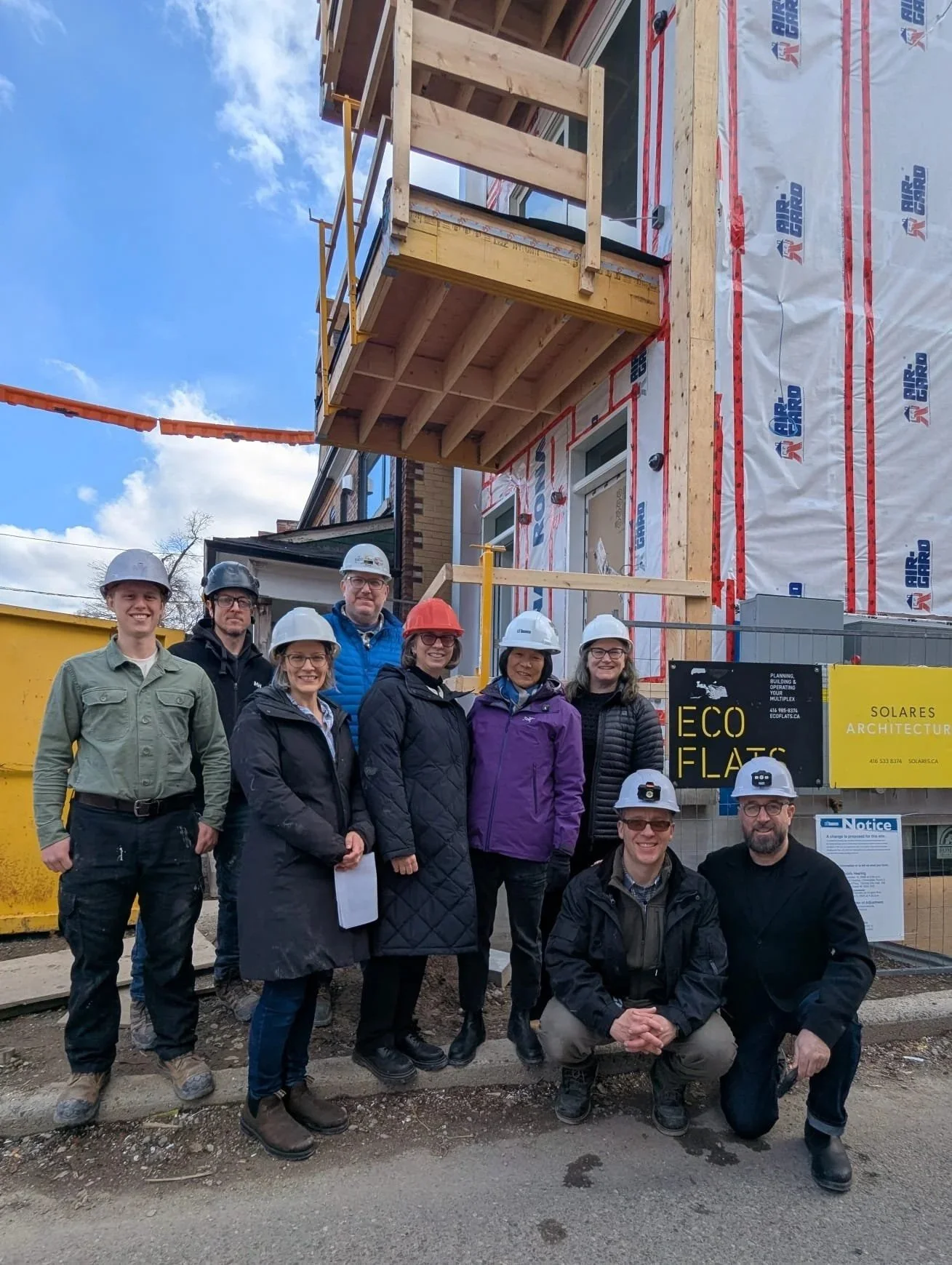 Mayor Chow Visits Eco Flats