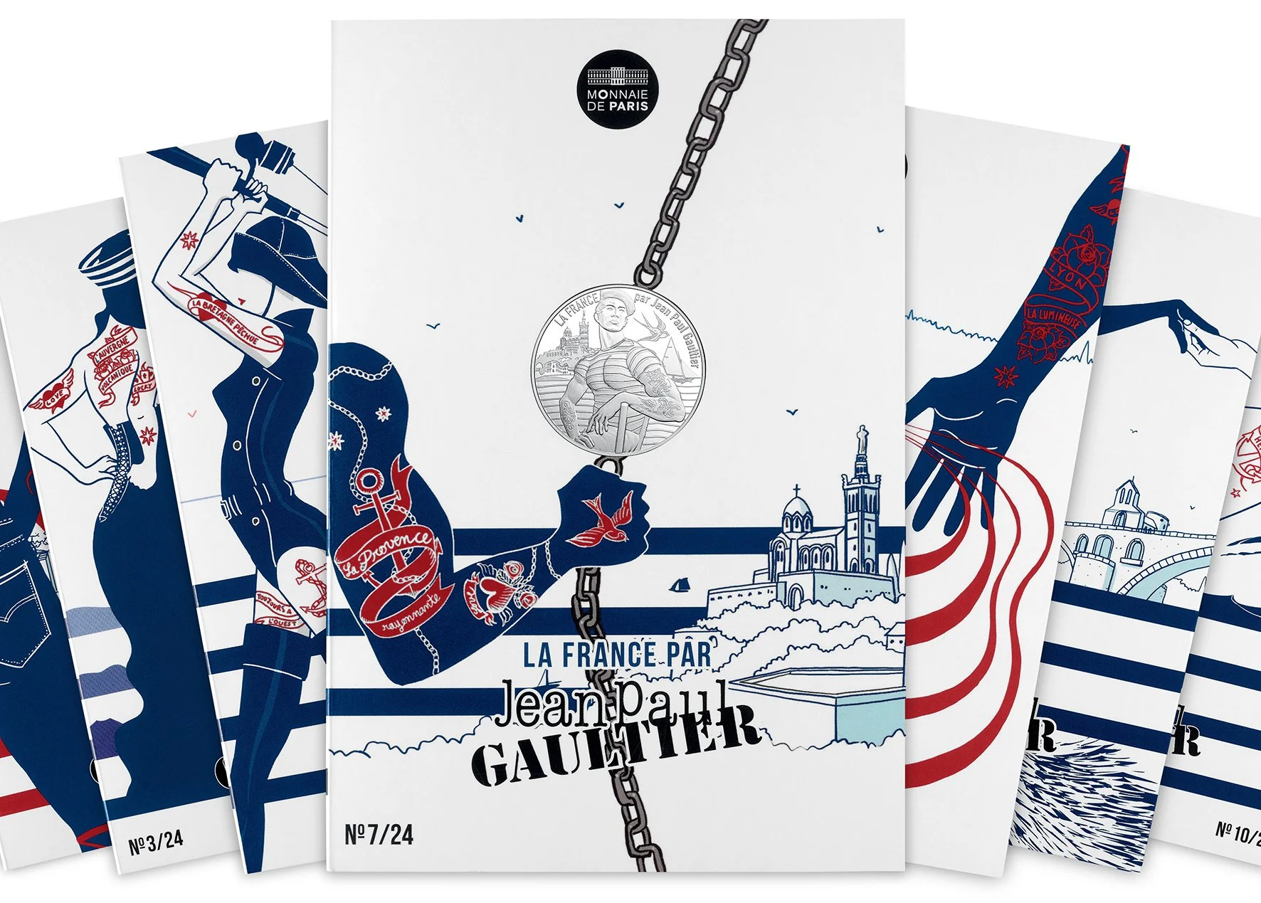 Monnaie de Paris – La France par Jean-Paul Gaultier