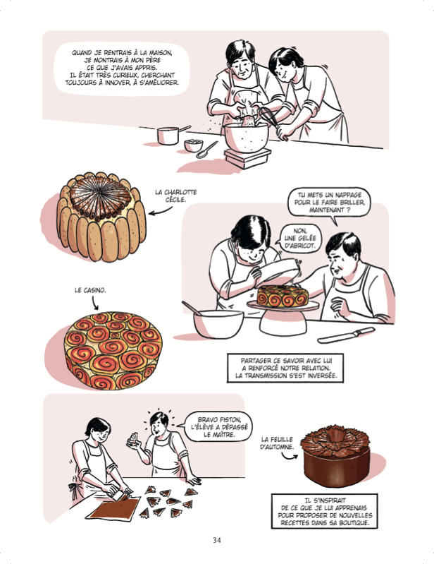 L’Enfance des Chefs – BD gastronomique de Franckie Alarcon - Pierre Hermé