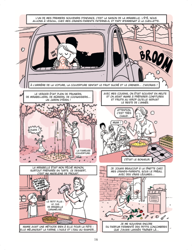 L’Enfance des Chefs – BD gastronomique de Franckie Alarcon - Manon Fleury