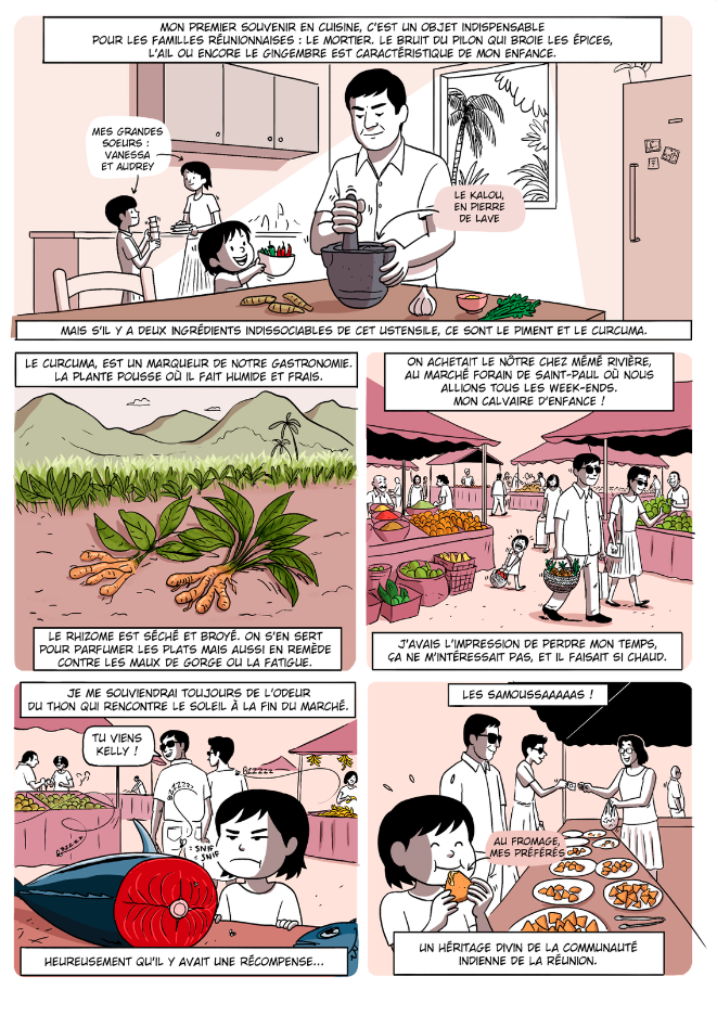L’Enfance des Chefs – BD gastronomique de Franckie Alarcon - Kelly Rangama
