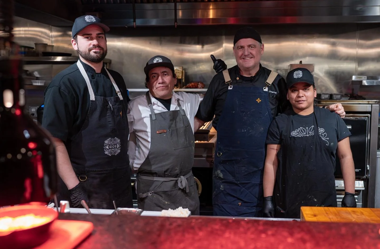 Our chefs welcome you to experience authentic Mexican Cocina de Fuego. 🔥

Smell the open flames, hear the sizzle of the grill, take in the art and color around you, and savor the vibrant flavors of every dish.