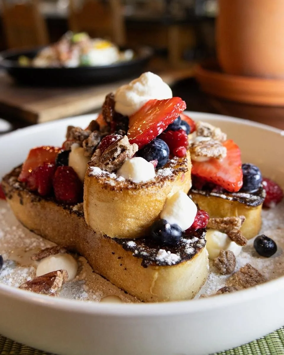 "Just had brunch here, and the French toast was hands down the best I&rsquo;ve ever had! Everything was absolutely delicious, the atmosphere was adorable, and the restaurant was spotless. The entire experience exceeded my expectations. I can&rsq