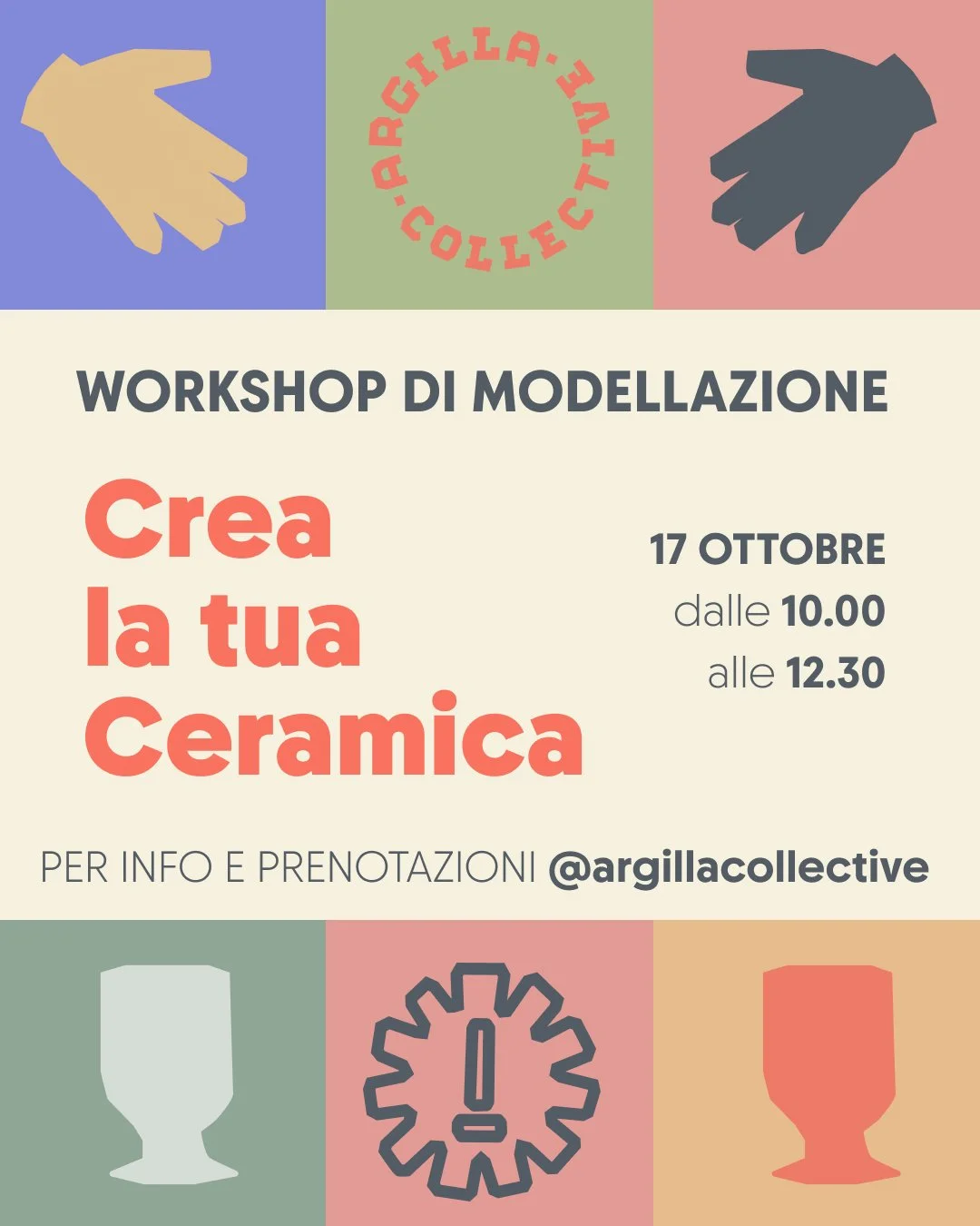 Regala un workshop: Crea la tua Ceramica