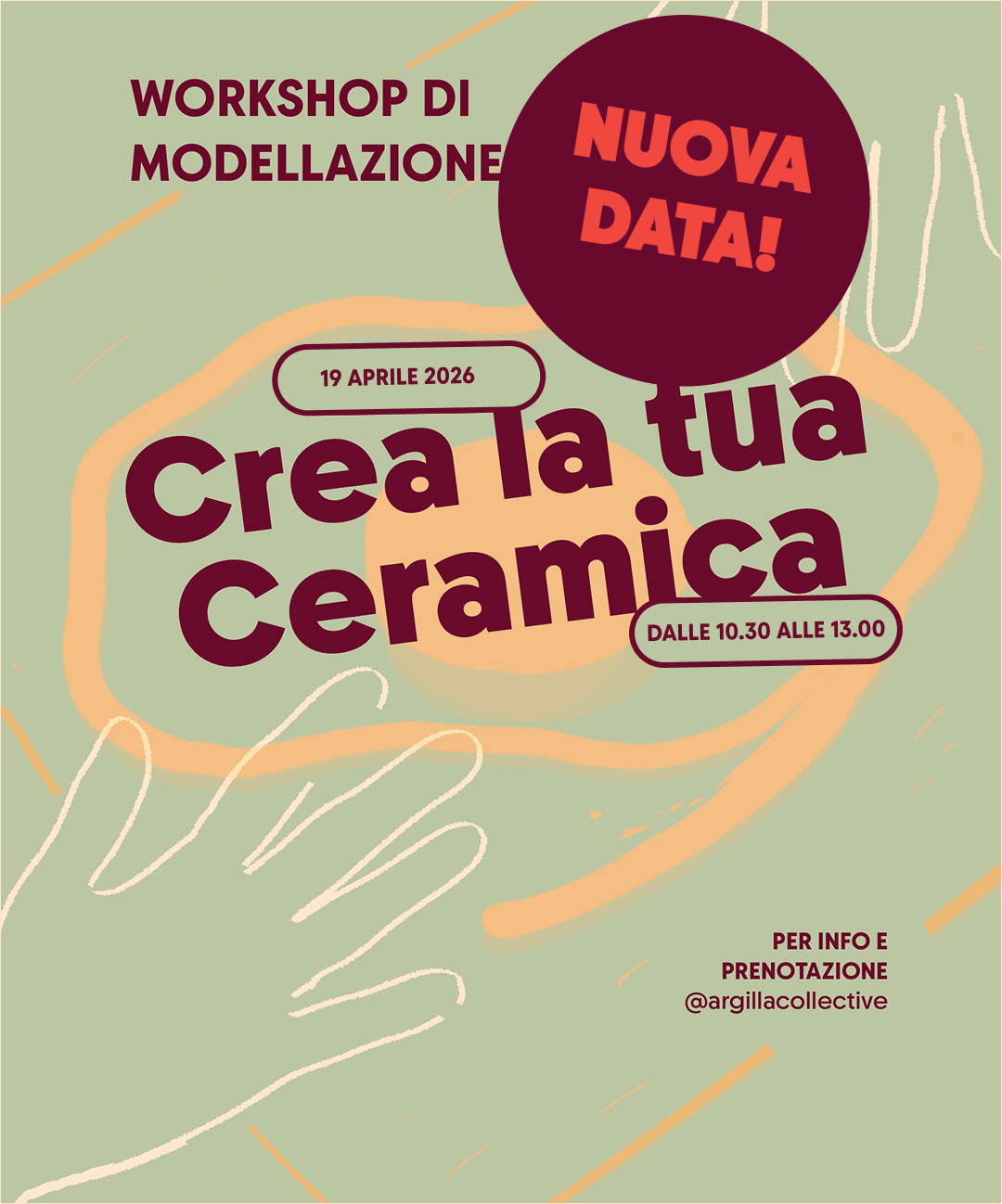 Regala un workshop: Crea la tua Ceramica