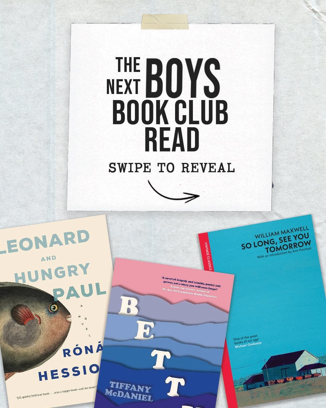 Next on the reading list is&hellip;
Leonard and the Hungry Paul by R&oacute;n&aacute;n Hession!

Read along and join us on Substack for the boys book chat,
16th March at 19:30 GMT.

#boysbookclub #books #bookstagrammer