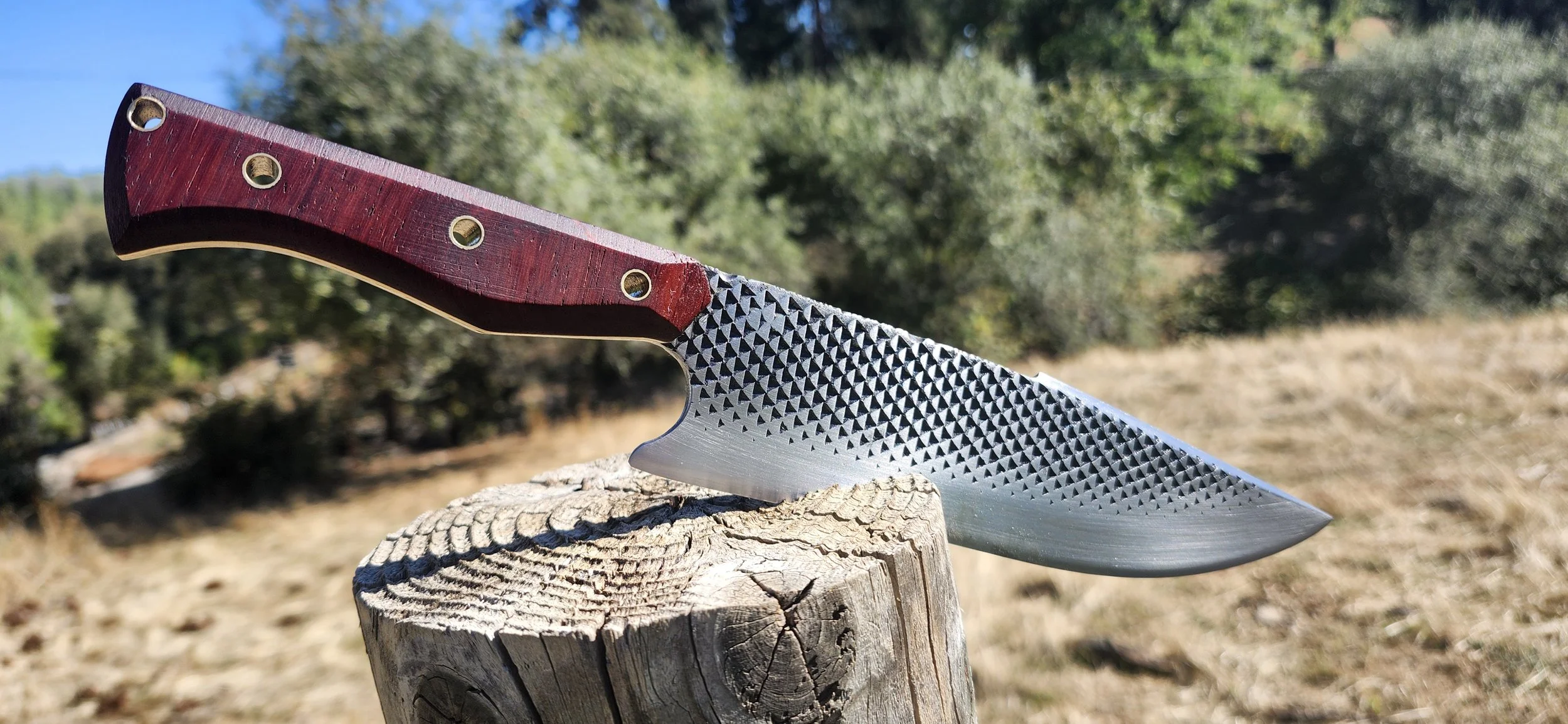 Farrier Rasp Camp Knife