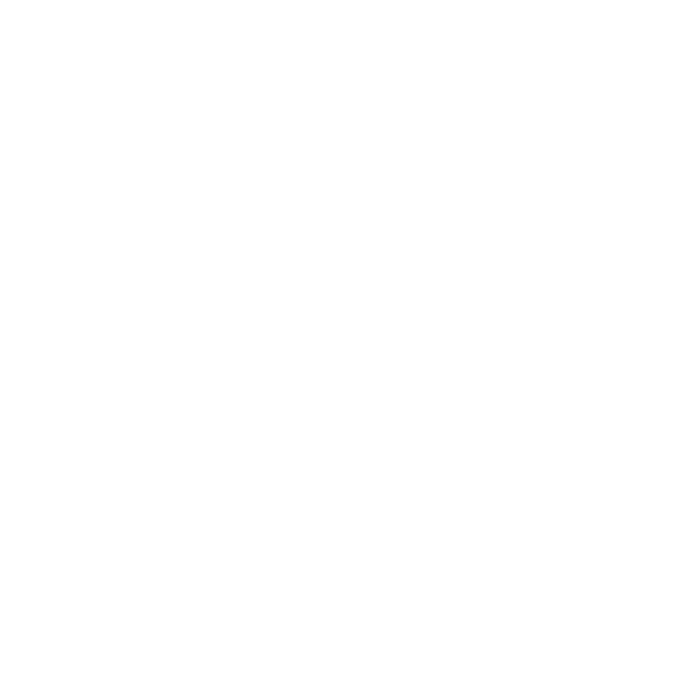 Close-up of a black circular logo with white text and outline, featuring the partial letters 'tr'.
