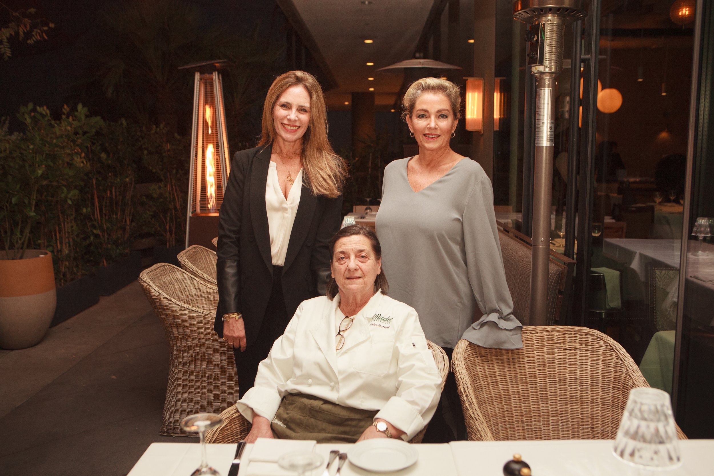 Erica Elivra and Catherine Vietina pose together for a photo