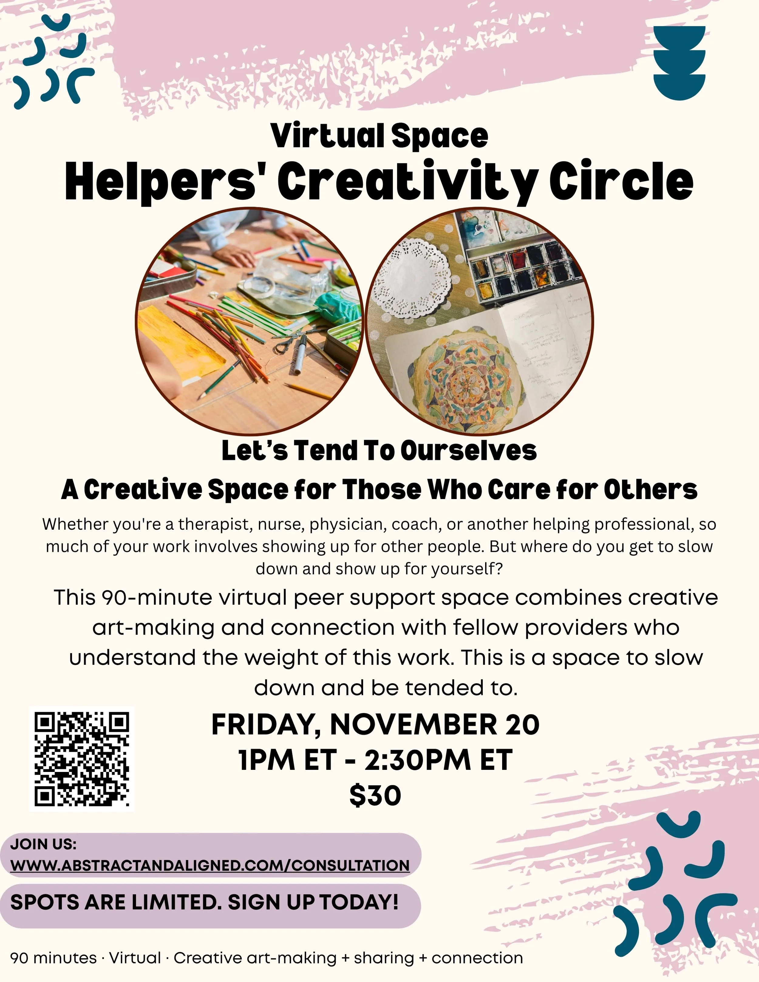 Virtual Clinician Self-Care Circle