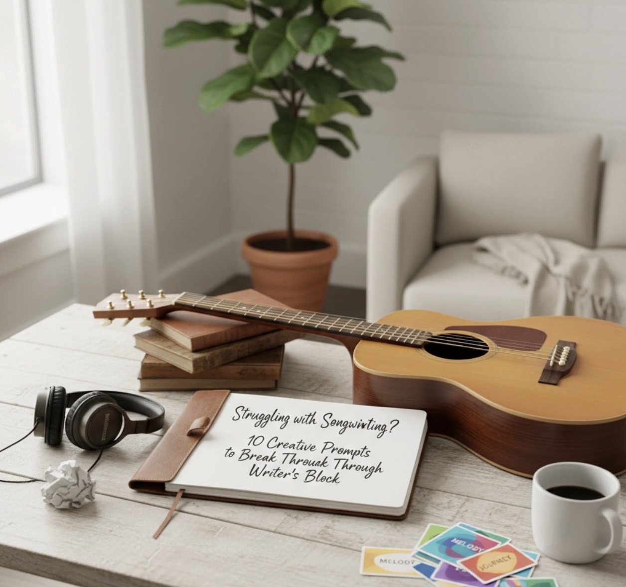 Struggling with Songwriting? 10 Creative Prompts to Break Through Writer's Block