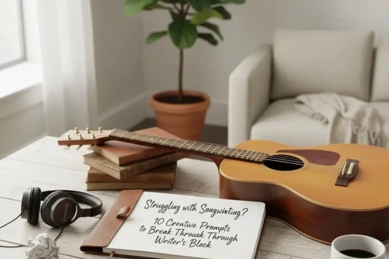 Struggling with Songwriting? 10 Creative Prompts to Break Through Writer's Block