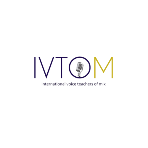 Logo with the text 'IYON' and a microphone icon in the middle, with additional text below.