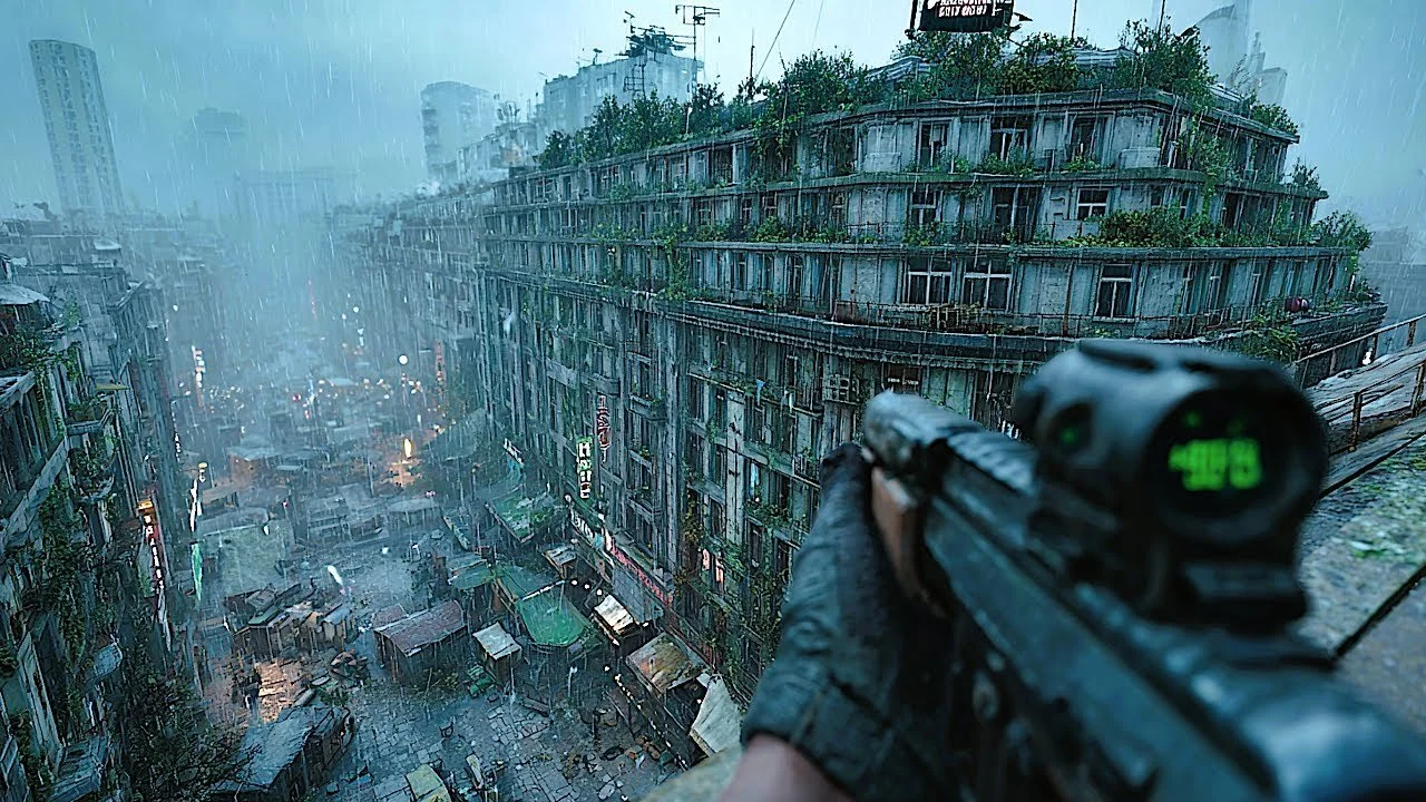 KRAFTON y los creadores de The Ascent presentan NO LAW, un ambicioso shooter RPG de mundo abierto